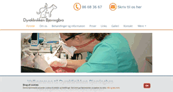 Desktop Screenshot of dyreklinikken-bjerringbro.dk