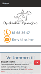 Mobile Screenshot of dyreklinikken-bjerringbro.dk